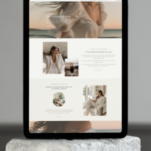Site internet de coach féminin